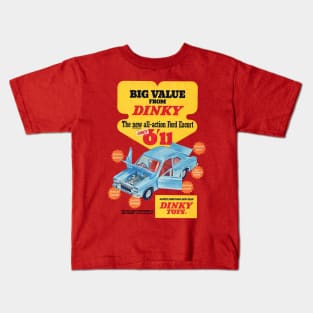 Retro Escort Die Cast Kids T-Shirt